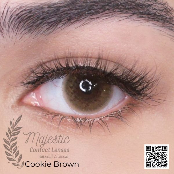 Cookie Brown eye lenses