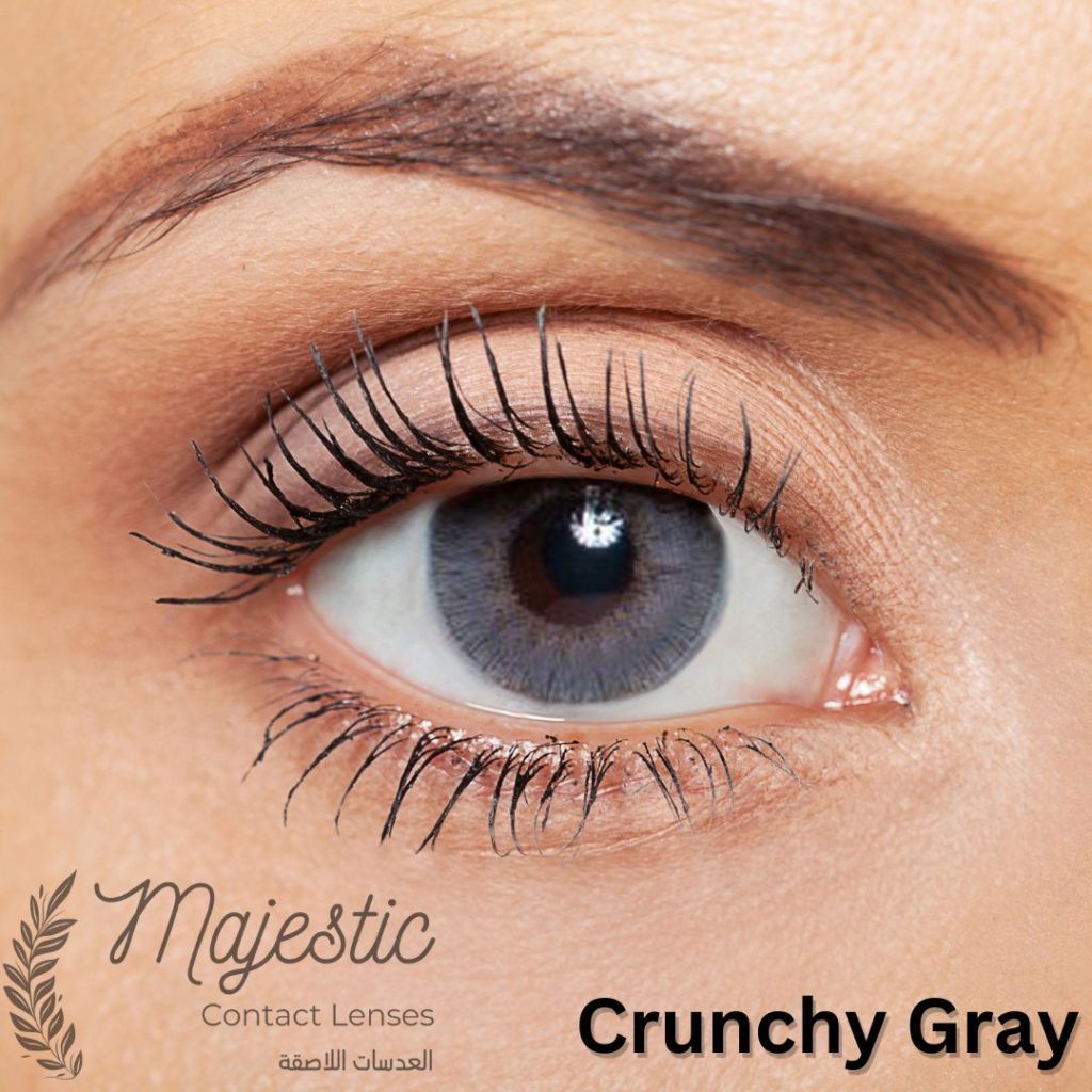 Crunchy Gray Eye Lenses- Elegant Collection